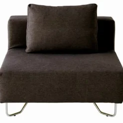 Unité de canapé modulable noir/marron (Dont Eco‐part. 5,50 €)