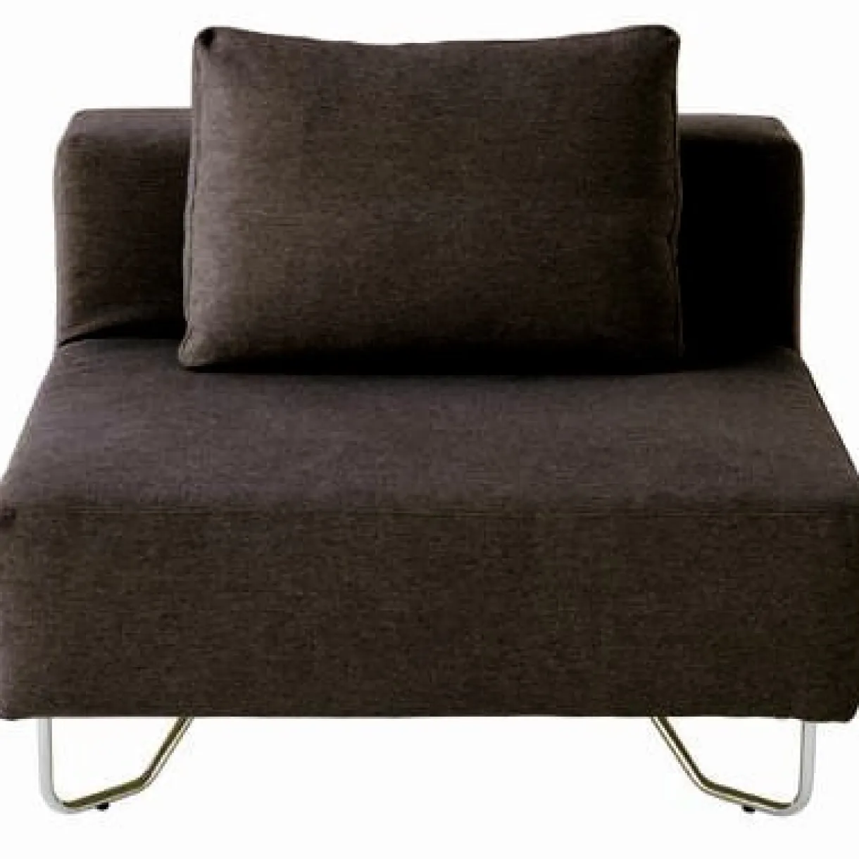 Unité de canapé modulable noir/marron (Dont Eco‐part. 5,50 €)