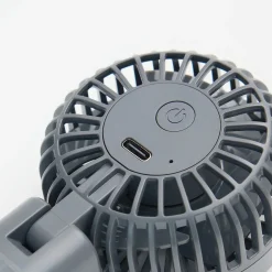 Ventilateur portatif rechargeable - Gris