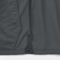 Veste à capuche déperlante et compacte en nylon pour femme