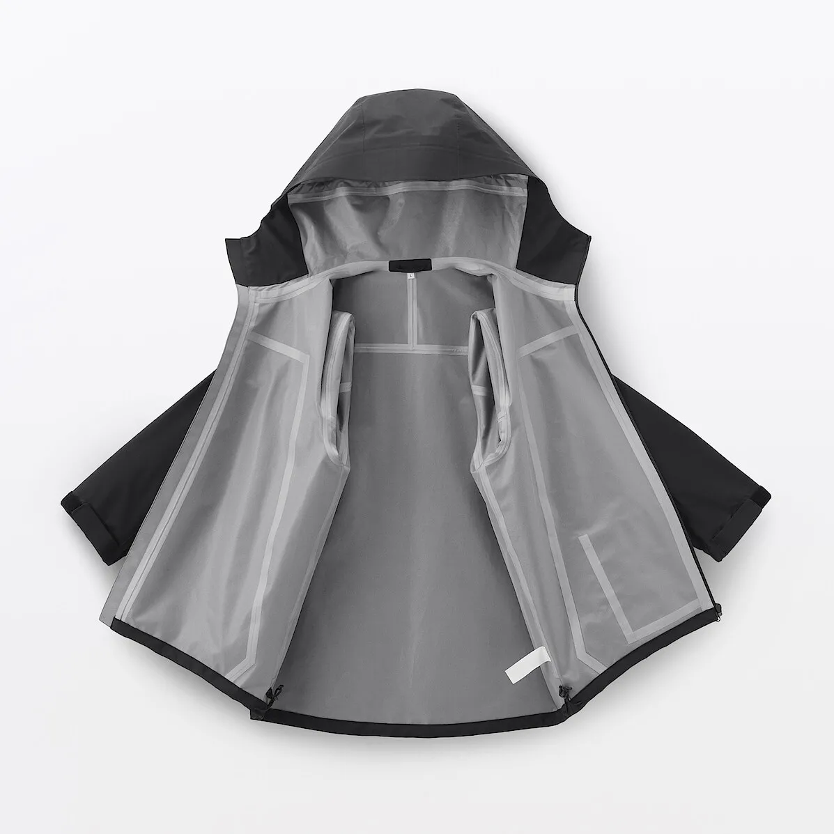 Veste à capuche déperlante et respirante pour homme