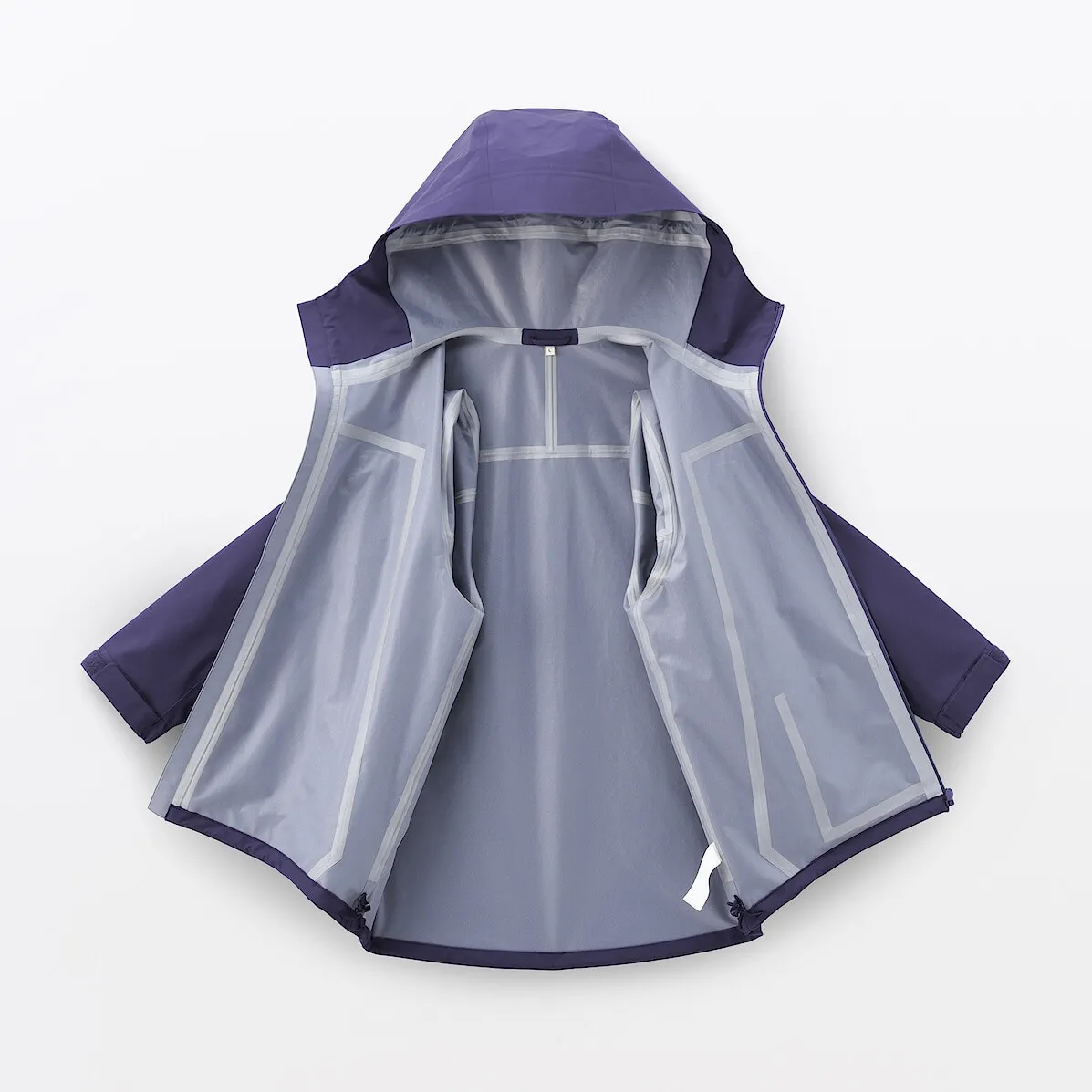 Veste à capuche déperlante et respirante pour homme
