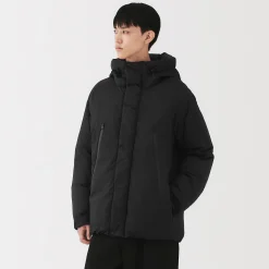 Veste à capuche en duvet pour homme