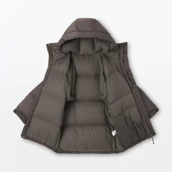 Veste à capuche en duvet pour homme