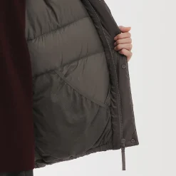 Veste à capuche en duvet pour homme