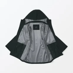 Veste à capuche en polyester déperlante pour homme