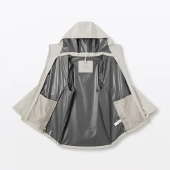 Veste à capuche en polyester déperlante pour homme