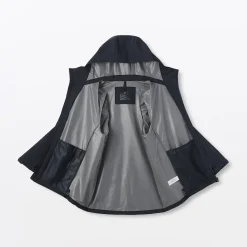 Veste à capuche en polyester déperlante pour homme