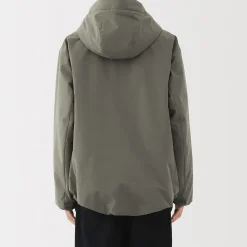 Veste à capuche en polyester pour homme
