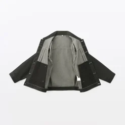 Veste en denim polyester recyclé pour homme