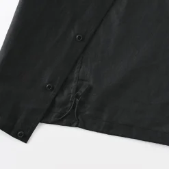 Veste en lin avec cordon de serrage pour homme