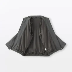 Veste zippée en nylon recyclé déperlant pour homme